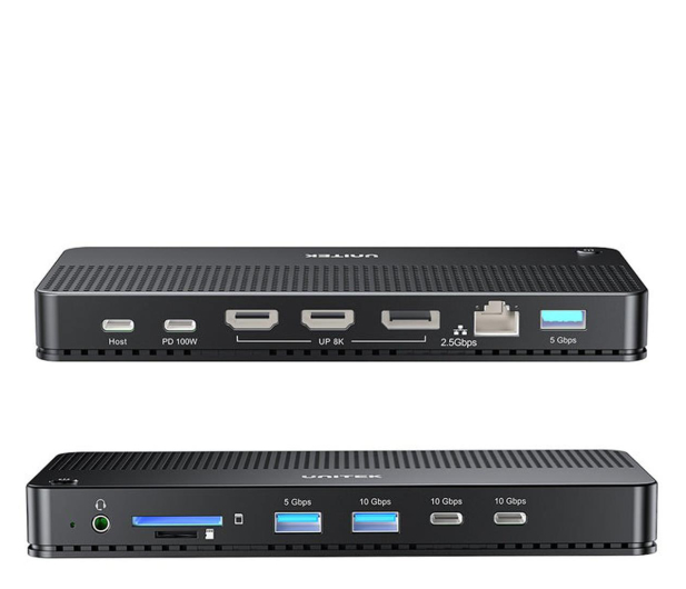 UNITEK 13w1 MST HDMI DP 8K PD 100W D1104A01 - 1244190 - zdjęcie 3